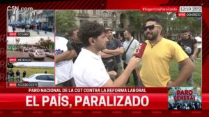 MANIFESTACIONES en el CONGRESO: «La PLATA NO ALCANZA»