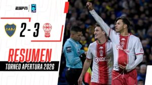 Boca eliminado de los Play Off de la Liga Profesional del Futbol Argentino