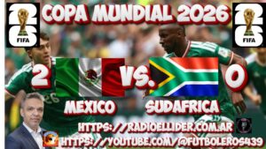 Mexico Ganó en el Partido Inaugural del Mundial 2026