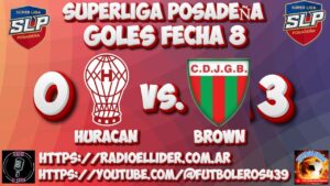 Superliga Posadeña 2026-Huracán no pudo en Rocamora contra Brown