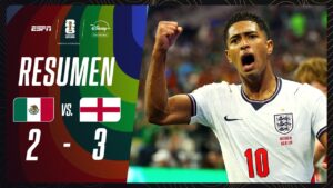 Inglaterra le ganó a uno de los Anfitriones del Mundial a México y lo dejó fuera del Mundial
