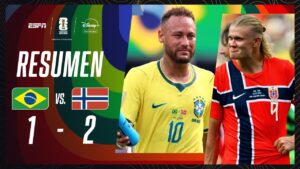 Noruega eliminó a Brasil del Mundial