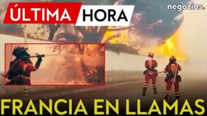 ÚLTIMA HORA | EL FUEGO ARRASA FRANCIA: Evacuación en Cap Ferret y obliga a huir por barco