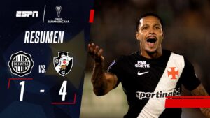 SPINELLI LIQUIDÓ LA SERIE Y VASCO ESPERA POR RIVER O SANTA FE | Olimpia 1-4 Vasco Da Gama