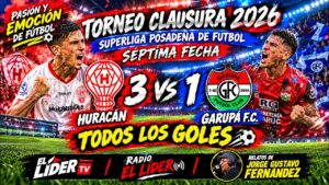 Superliga Posadeña-Huracán se impuso por 3 a 1 a Garupa F.C. y se prende a la pelea por el titulo