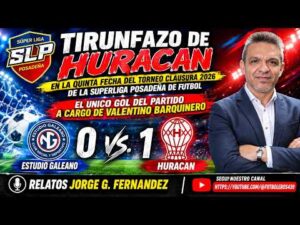 Triunfazo de Huracán ante Estudio Galeano