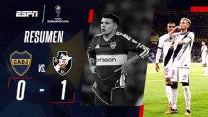 EL XENEIZE CAYÓ EN LA IDA EN LA BOMBONERA Y BUSCARÁ LA ÉPICA EN BRASIL | Boca 0-1 Vasco | RESUMEN