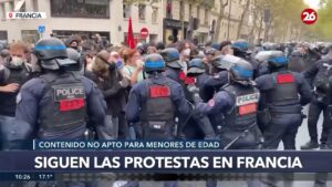 FRANCIA | El 72% respalda las protestas mientras continúan los choques con la policía
